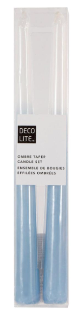 Ombre Blue Candles SET/2