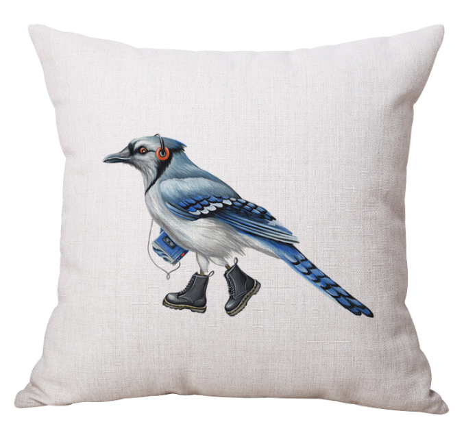 Let's go Blue Jay's Pillow