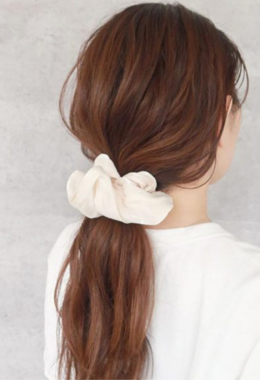 Sheer Waves Scrunchie