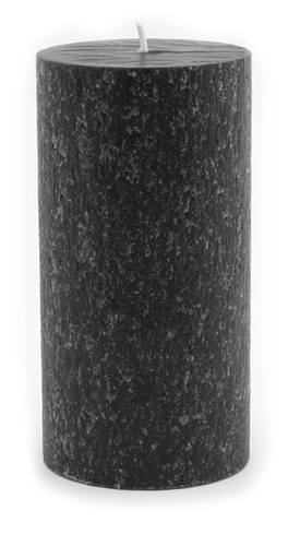 Black Beeswax Pillar