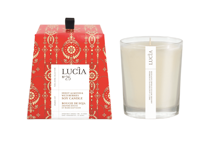 Sweet Almond & Wild Berries Soy Candle