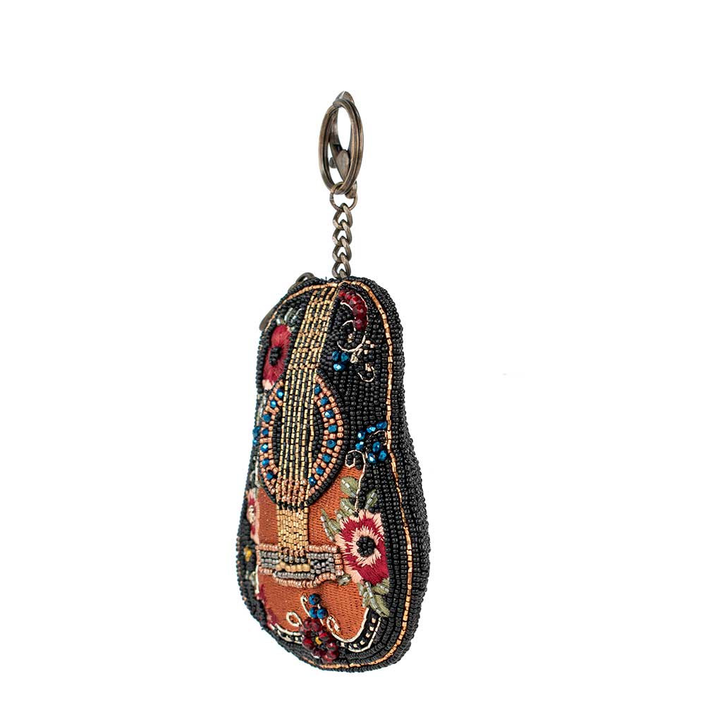 Beaded Guitar Coin Purse