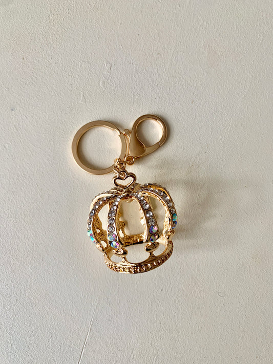 Crown Bag Charm