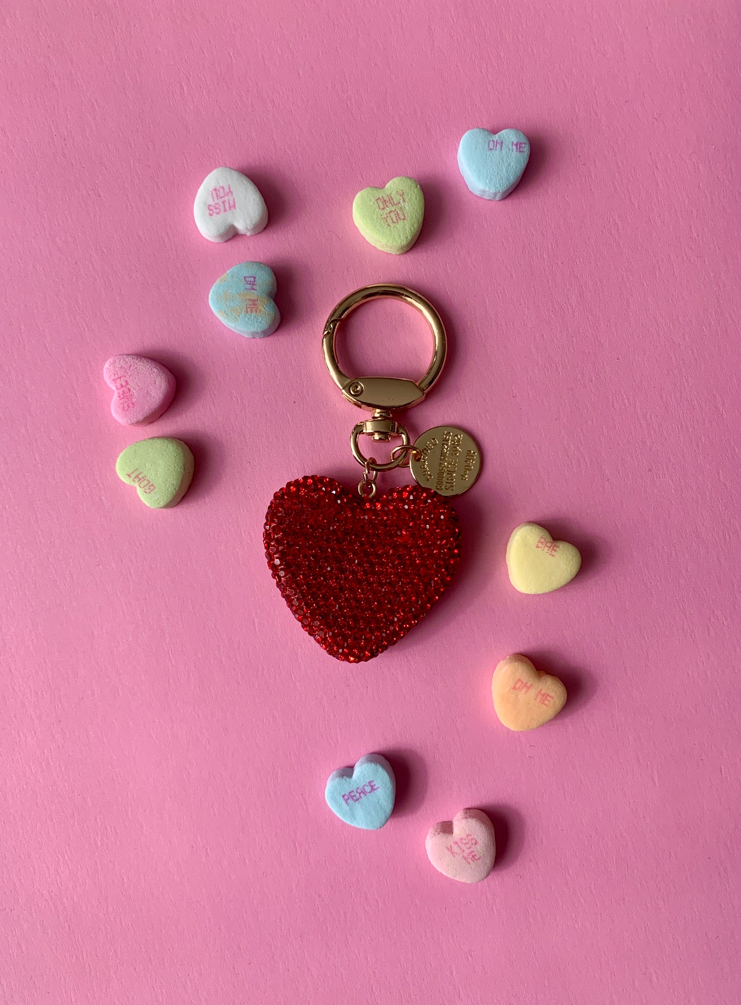 Heart Bag Charm