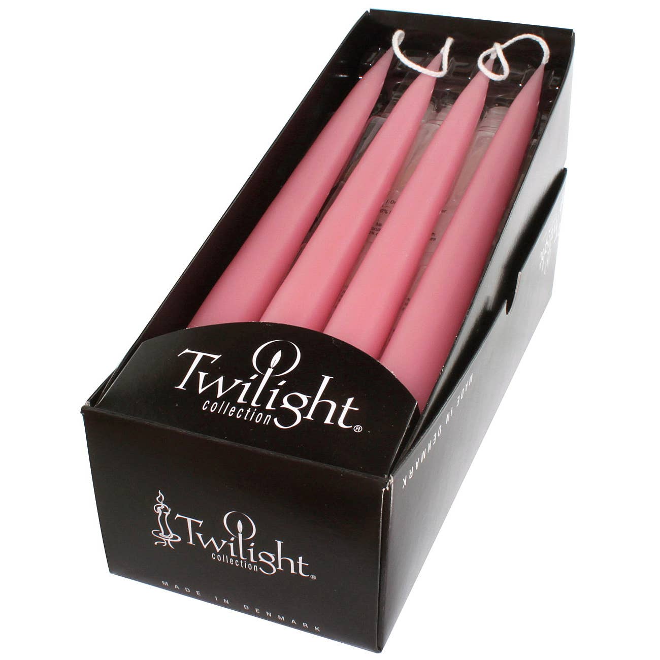 Pastel Rosa Danish Taper Candle | 10" Taper