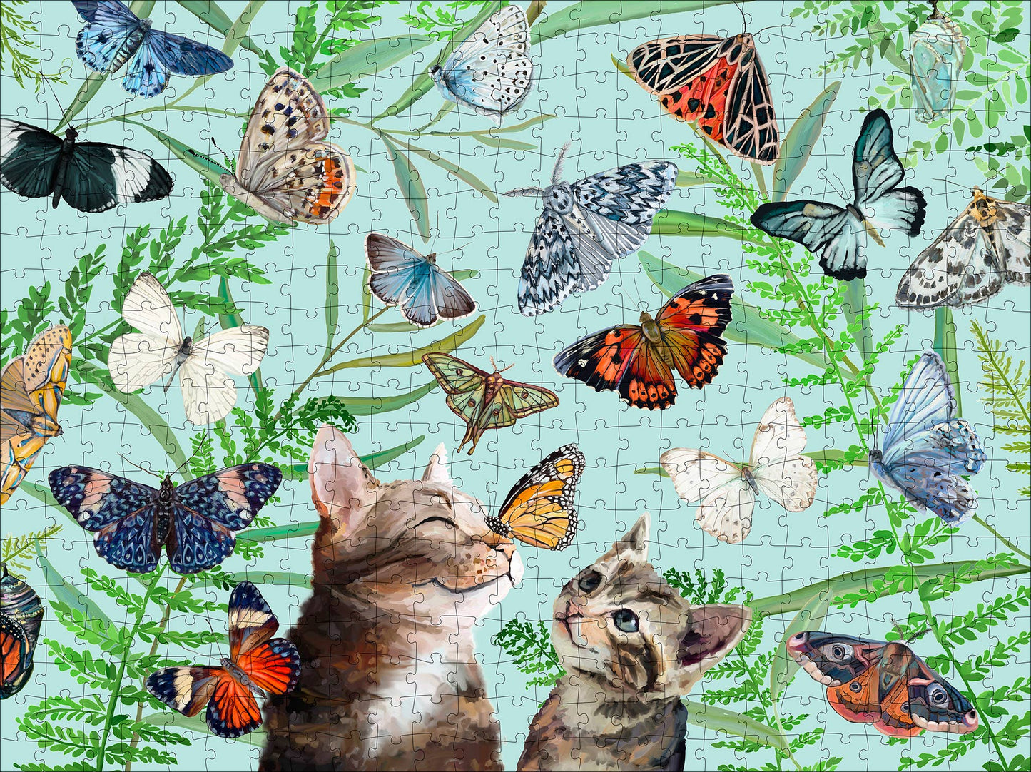 Butterfly And Kitten Friends by Cathy Walters Puzzle (RTS)