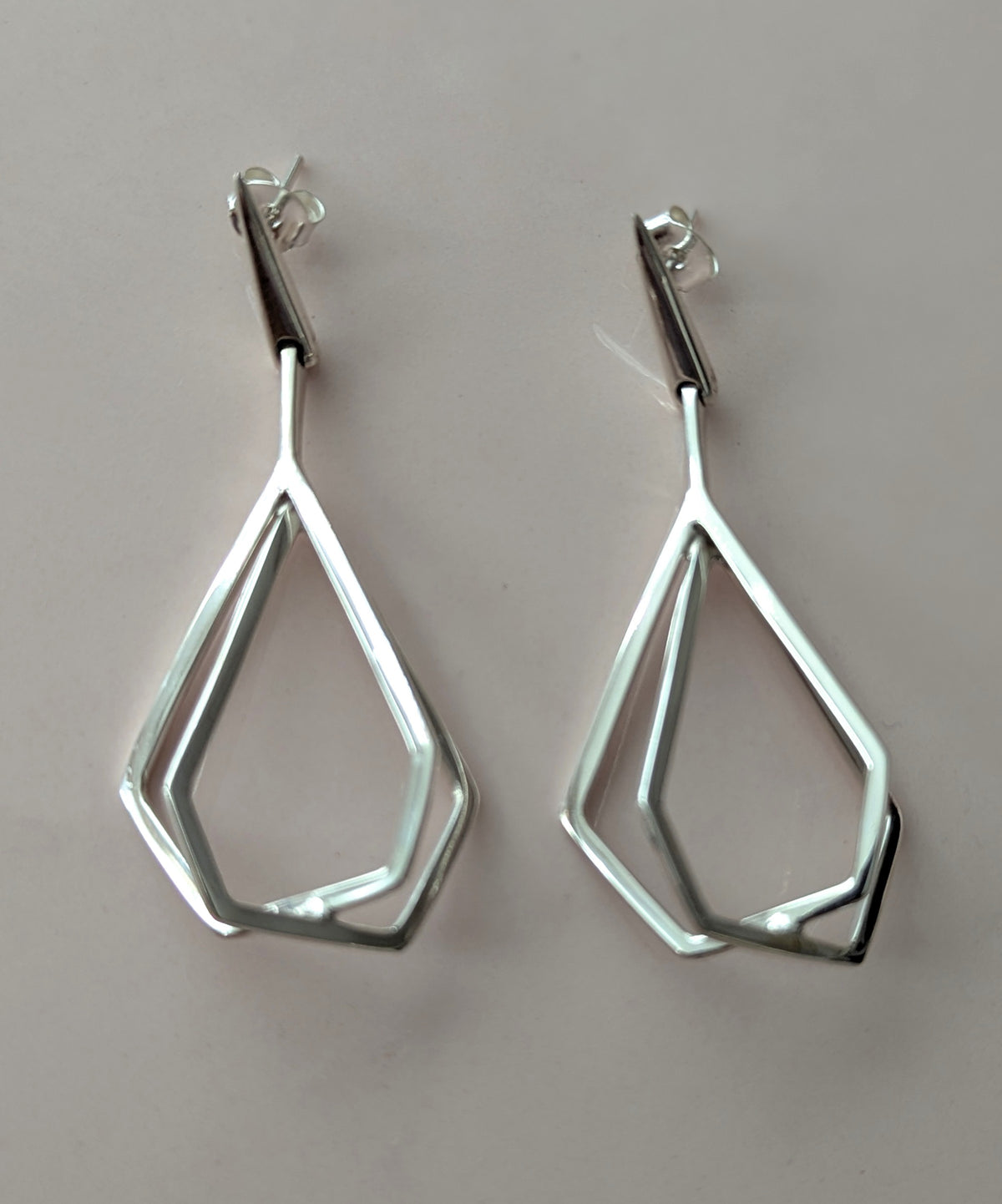 Geometric Drop Earrings