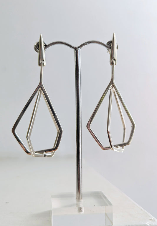 Geometric Drop Earrings
