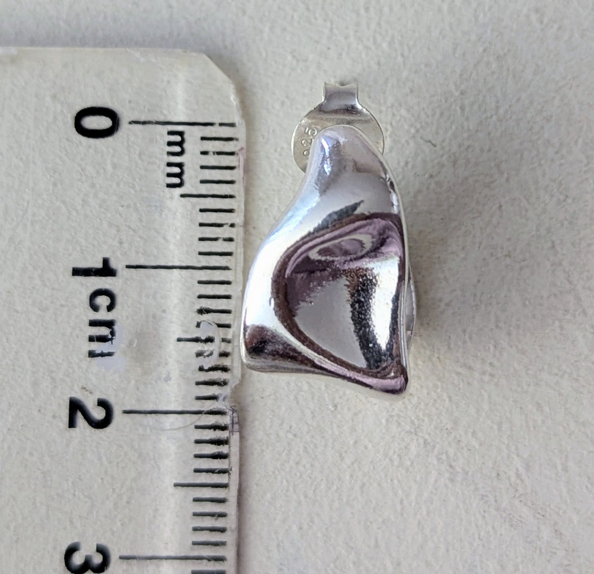 Ripple Teardrop Earring