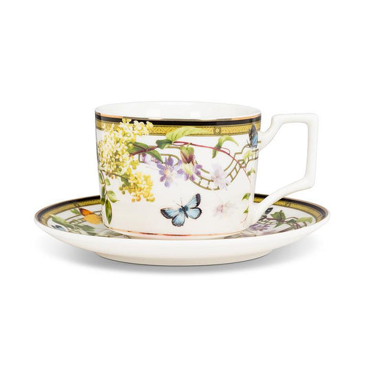 Butterfly Garden Cup & Saucer