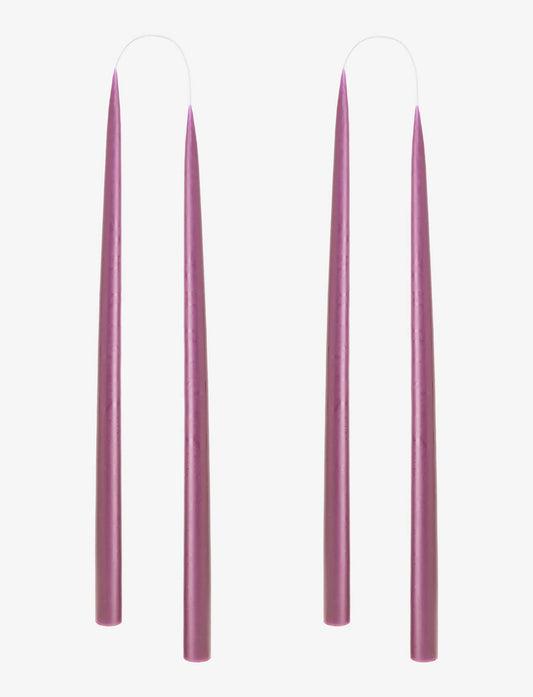 Light Heather Danish Taper Candle | 10" Taper