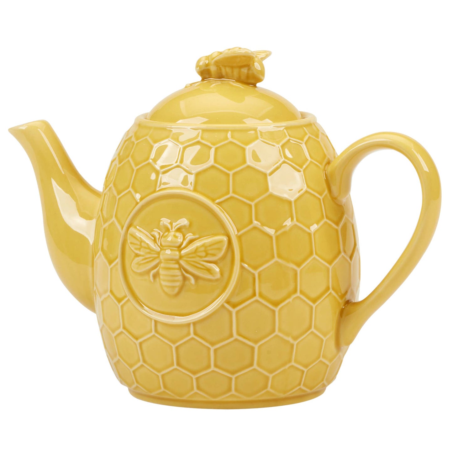 French Bees Embossed Honeycomb Teapot 40 oz.
