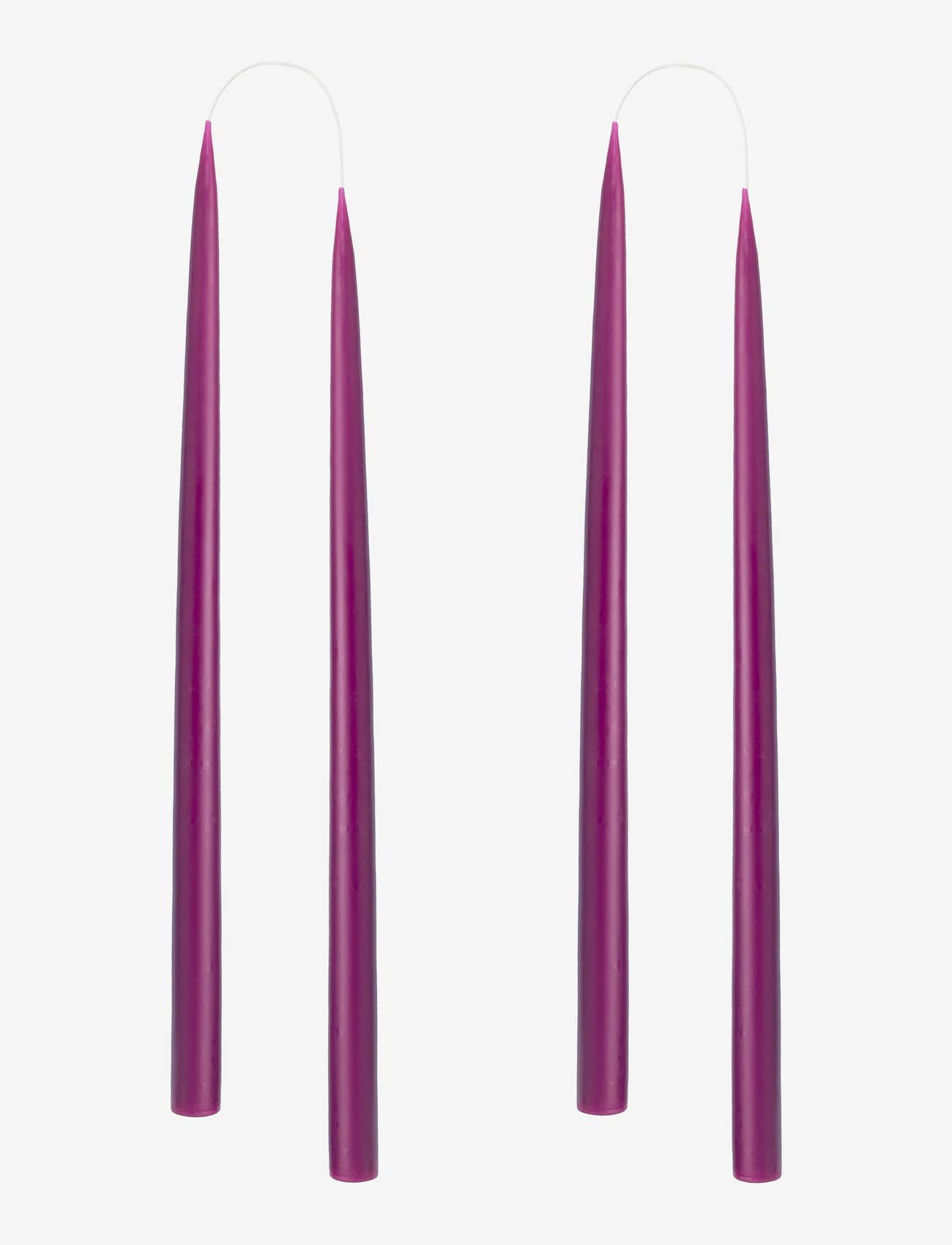 Dark Heather Danish Taper Candle | 10" Taper