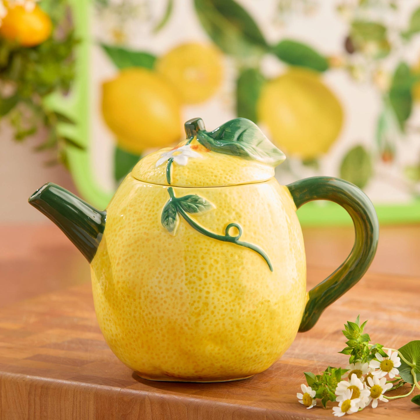 Citron 3-D Lemon Teapot 24 oz.