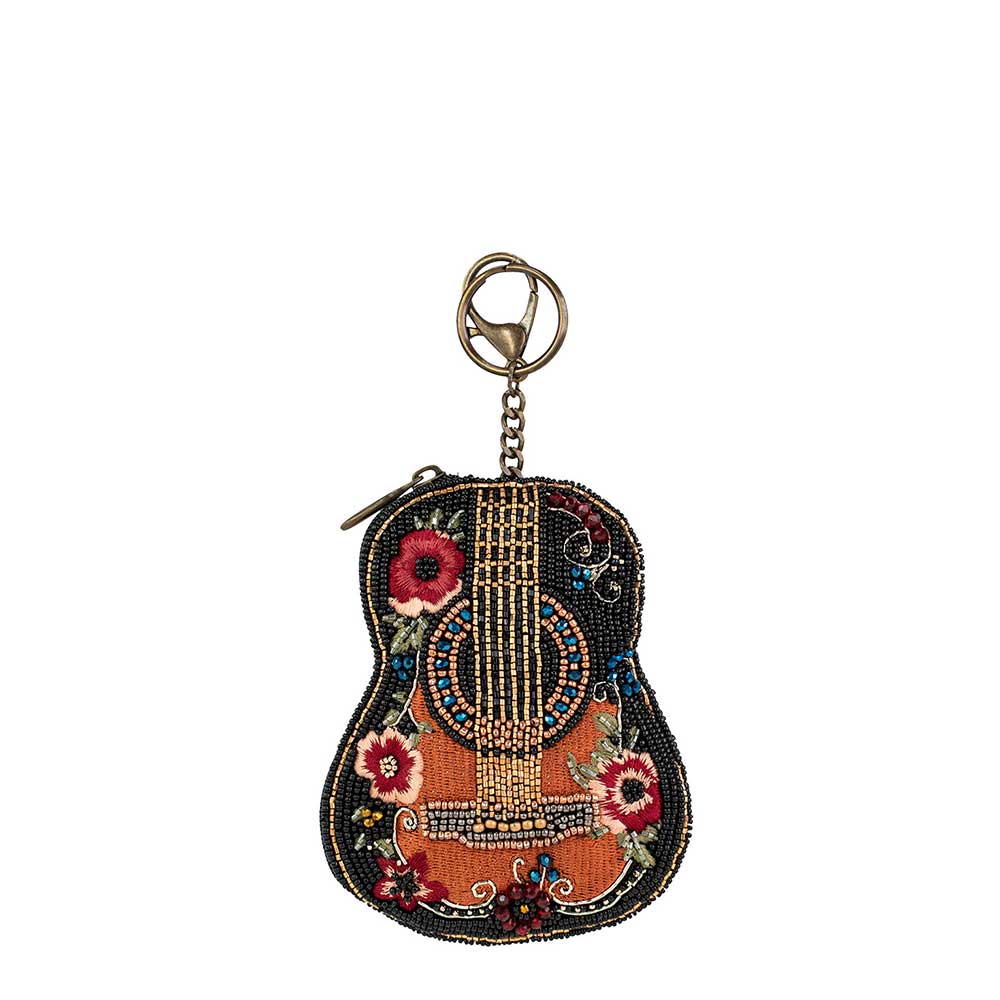 Beaded Guitar Coin Purse
