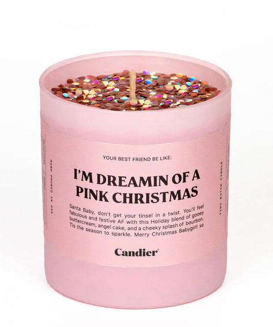 I’m dreaming of a pink Christmas Candle
