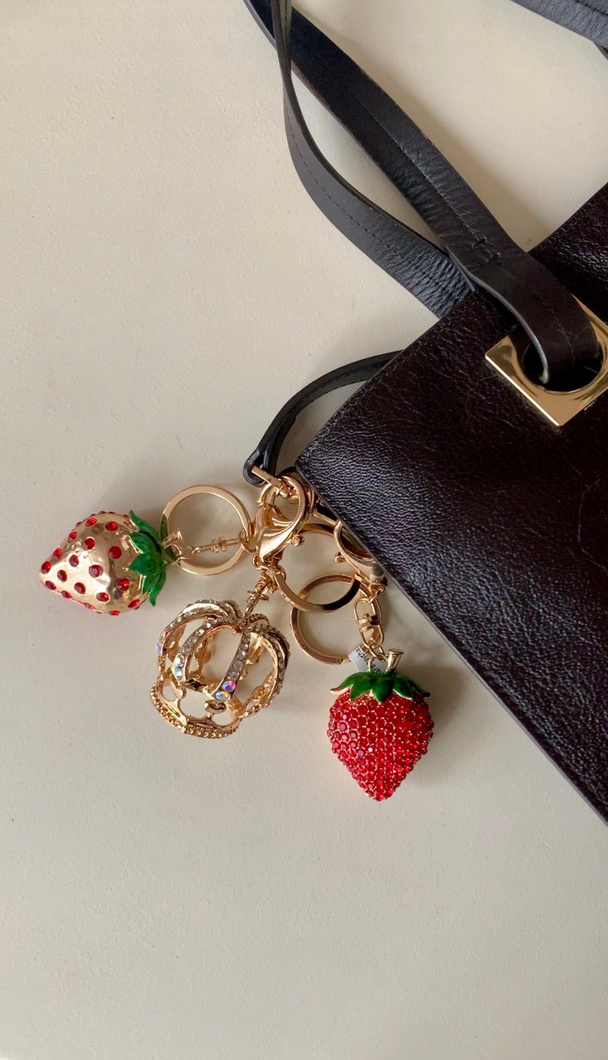 Crown Bag Charm