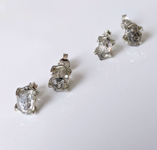 Herkimer Diamond Stud Small