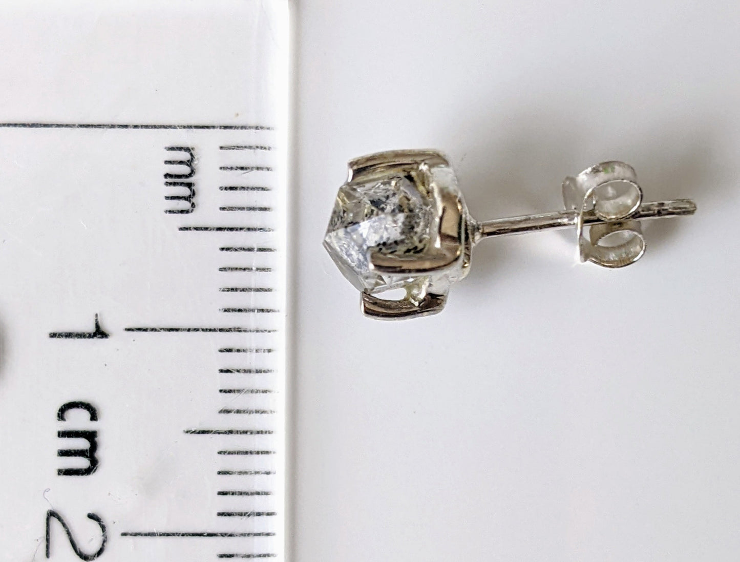 Herkimer Diamond Stud Small