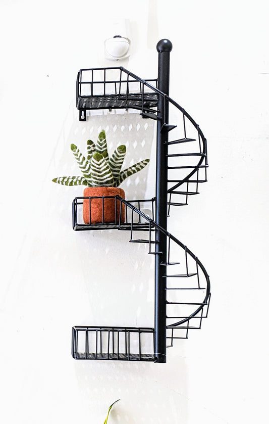 Spiral Fire Escape Wall Decor