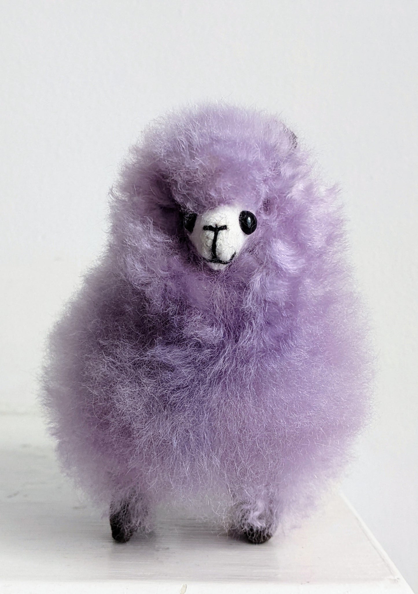 Mini Alpaca 4.5"- Purple