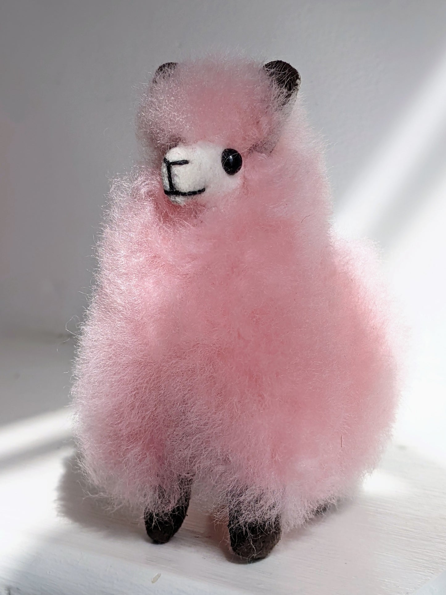 Mini Alpaca 4.5"- Pink