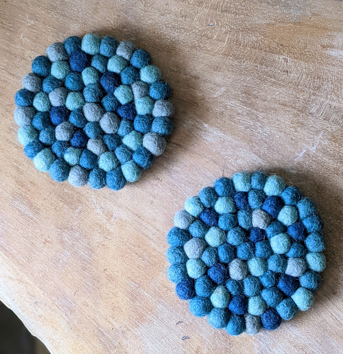 Blue Hues Coasters- set of 4
