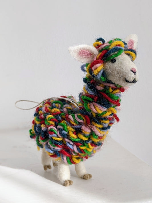 Fiesta Llama Ornament