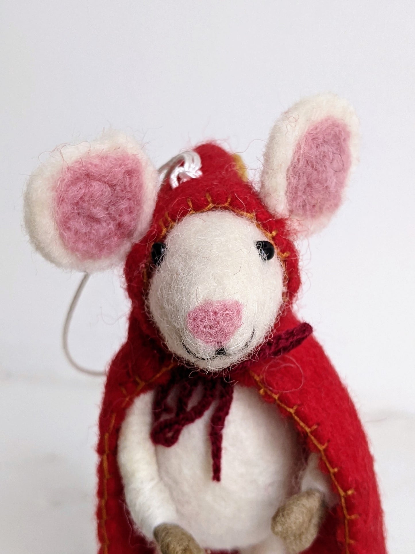 Red Ridinghood Mouse Ornament