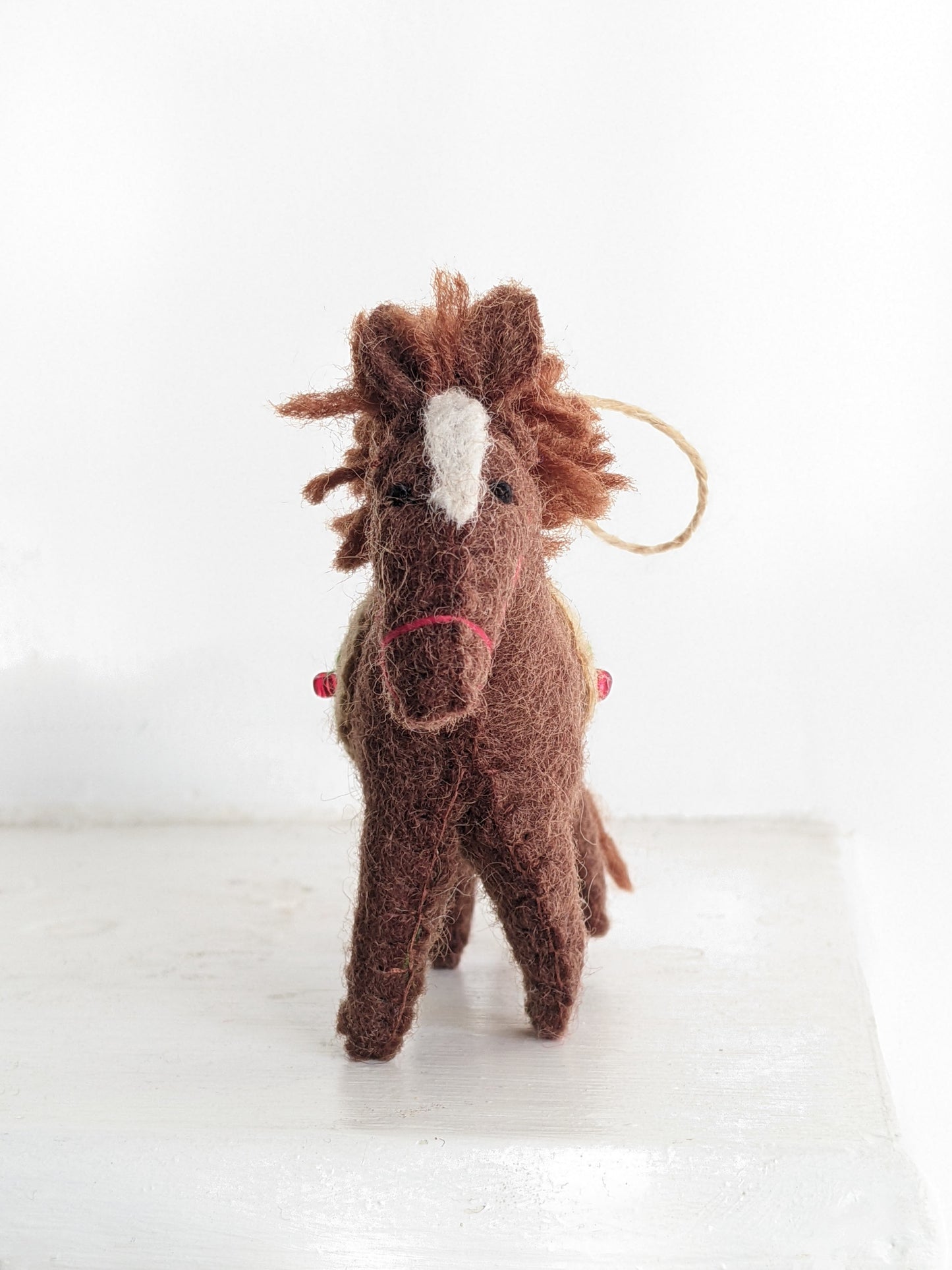 Felt Horse Ornament