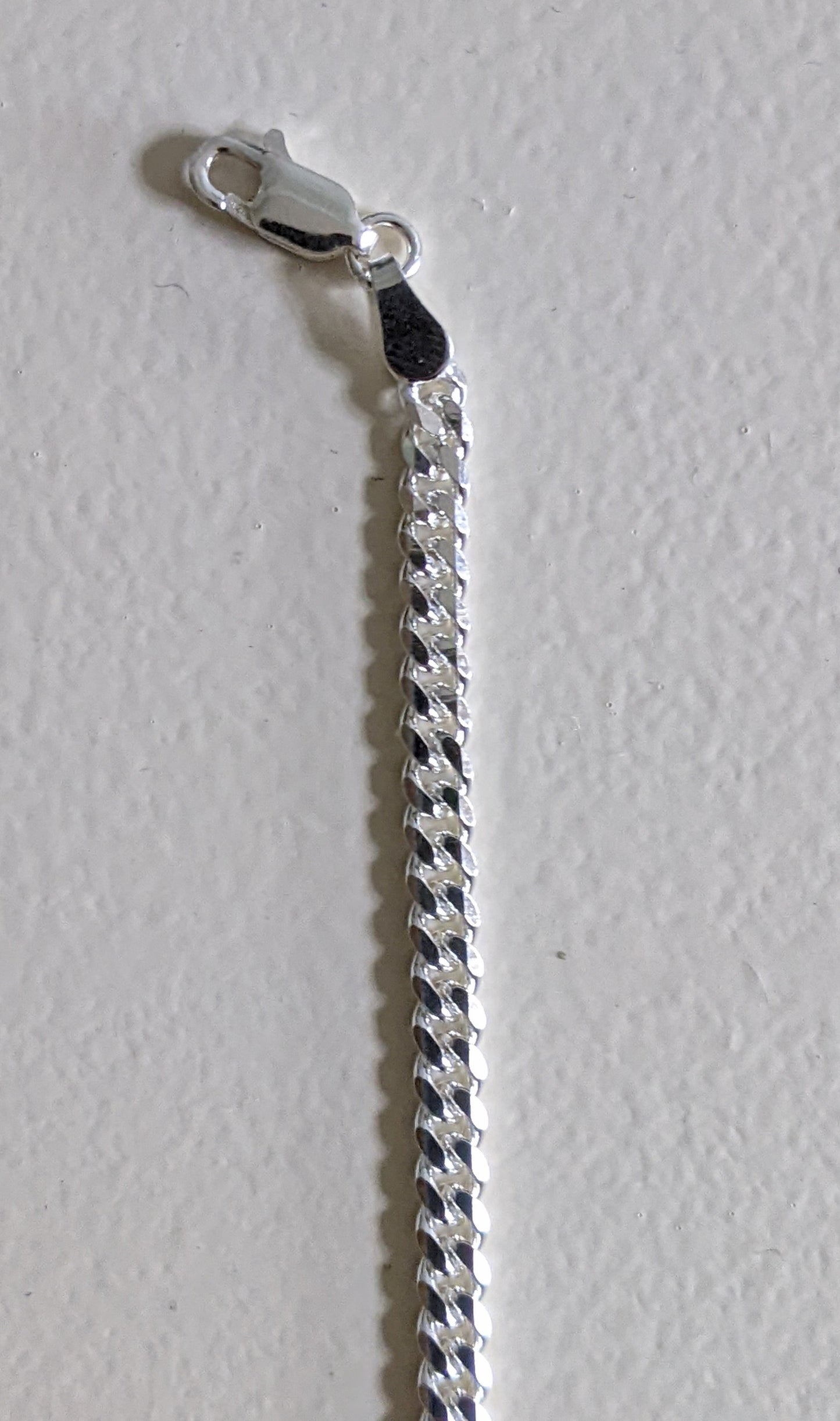 3mm Curb Chain Necklace 20"