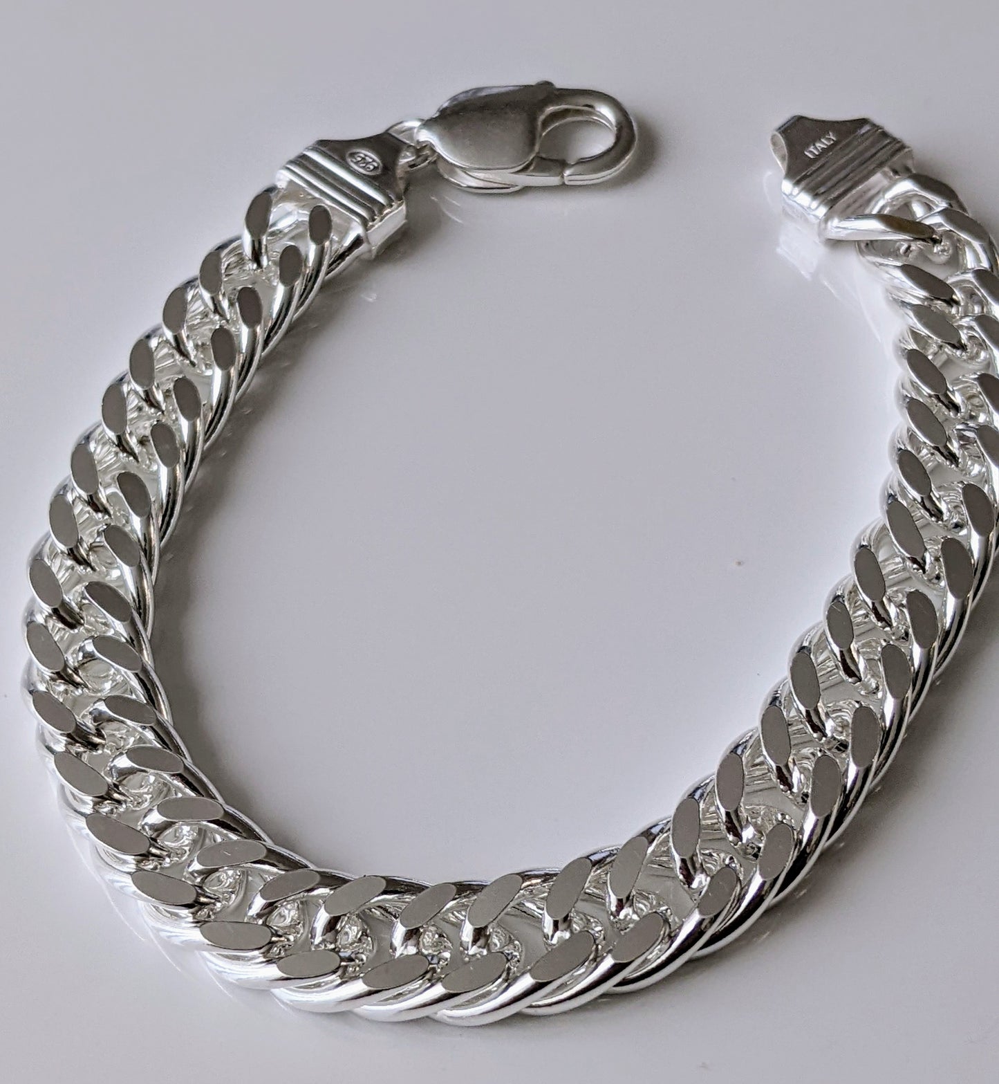 Double Curb Chain Bracelet