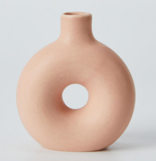 Mini Pink Donut Vase