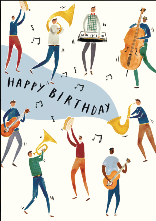 Maestro – Happy Birthday Card