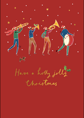 Maestro – Have a holly jolly Christmas!  Card