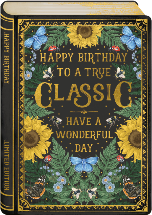Story Book – Happy birthday to a true classic have a wonderful day! Card