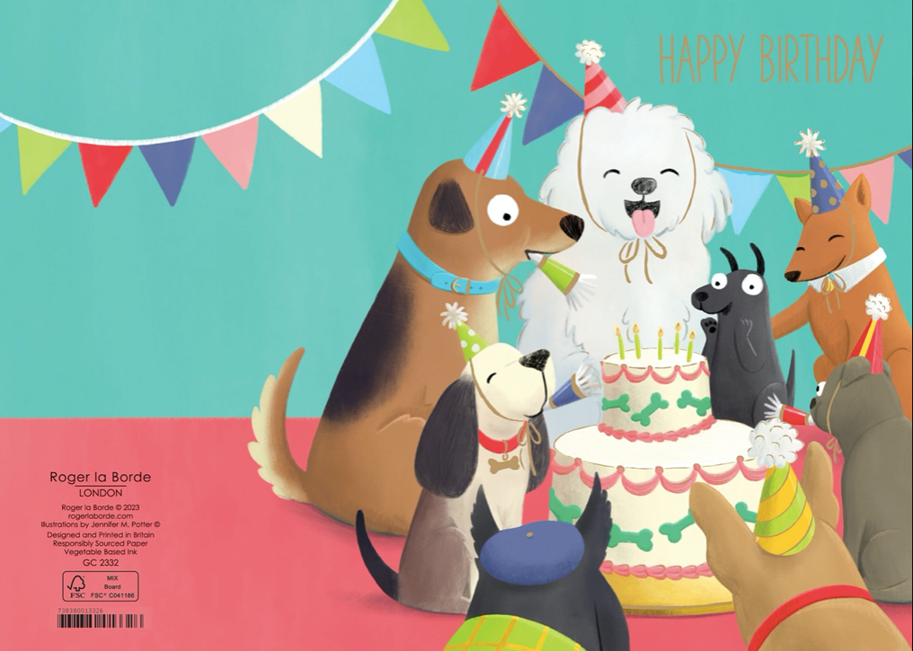 Happy birthday – Dogs Card