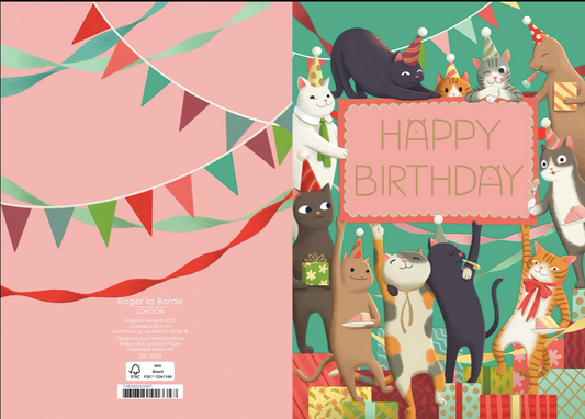 Happy birthday – Cats Card