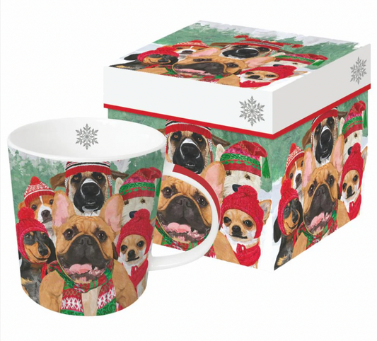 Dog Usie Gift-Boxed Mug