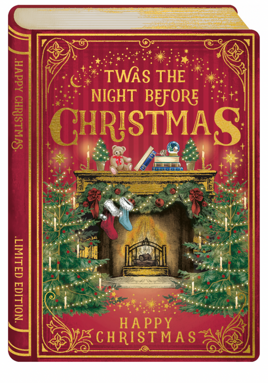 Storybook- Twas the night before Christmas Happy Christmas