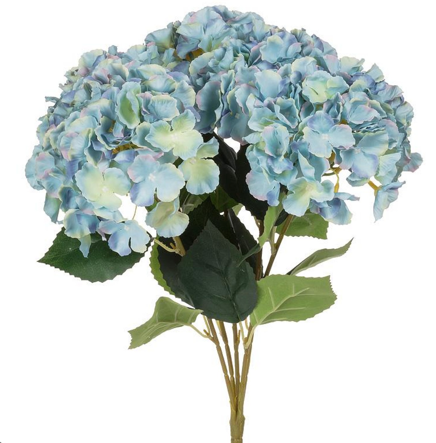 5 Stem Hydrangea Bouquet Blue