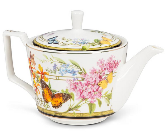 Butterfly Garden Teapot