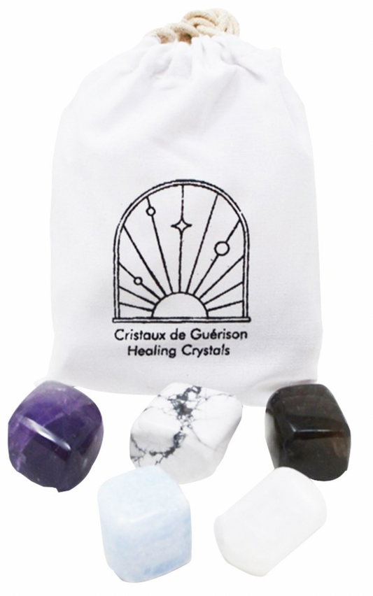 Anxiety- Healing Crystal Set