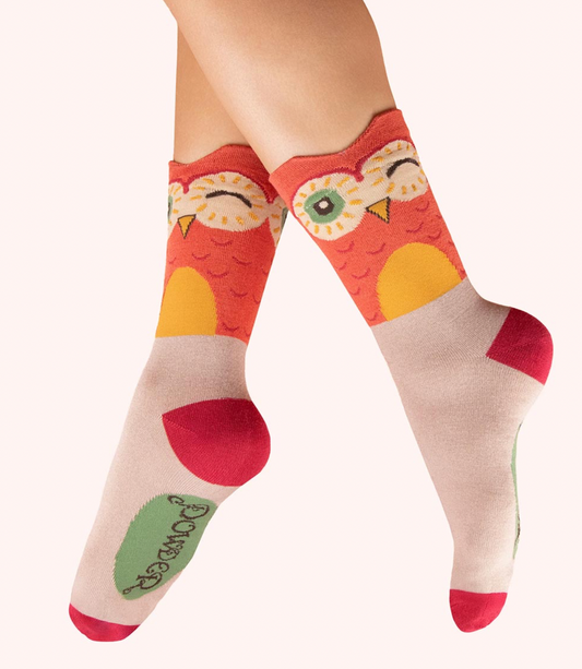 Owl Hoot Ankle Socks