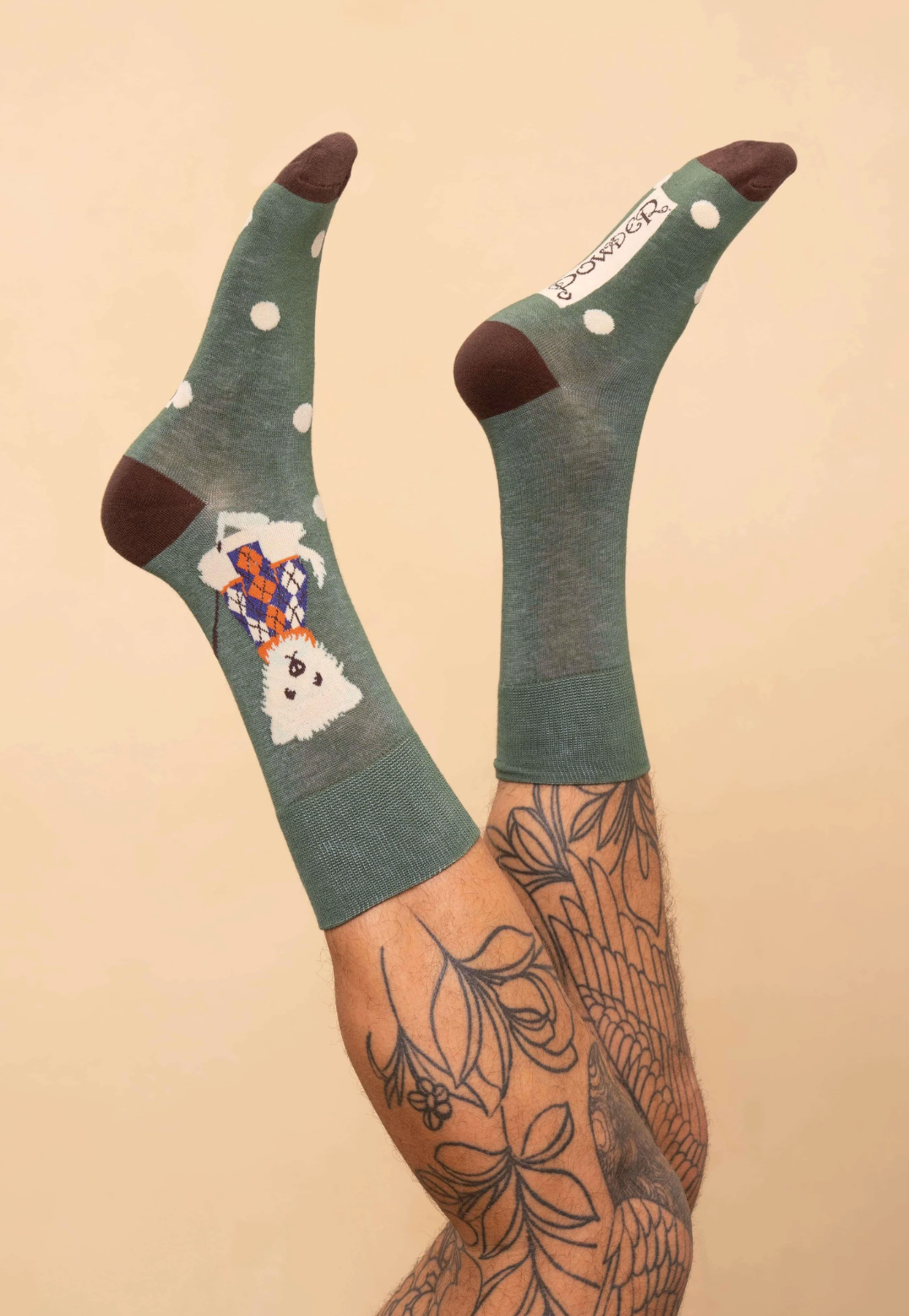 Golfing Westie Men's Socks