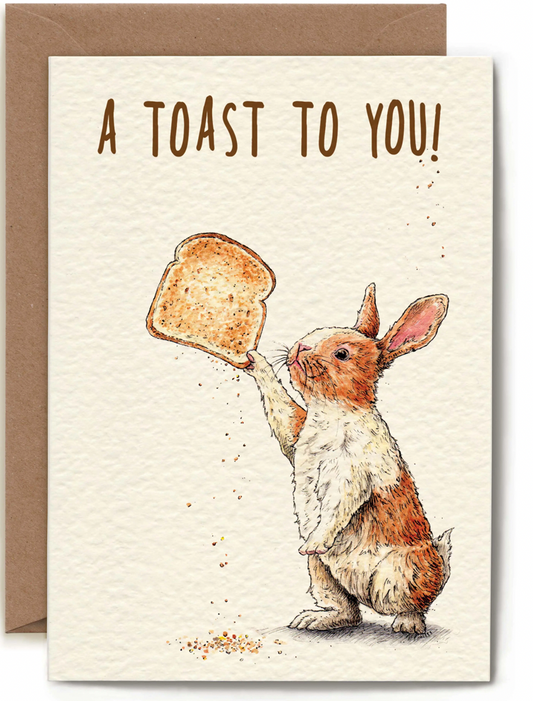 A toast to you - Bunny
