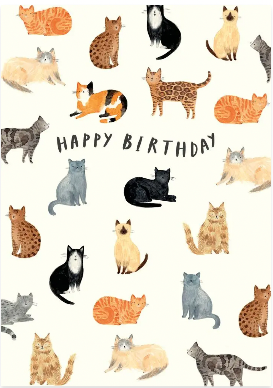 Happy birthday - Cats
