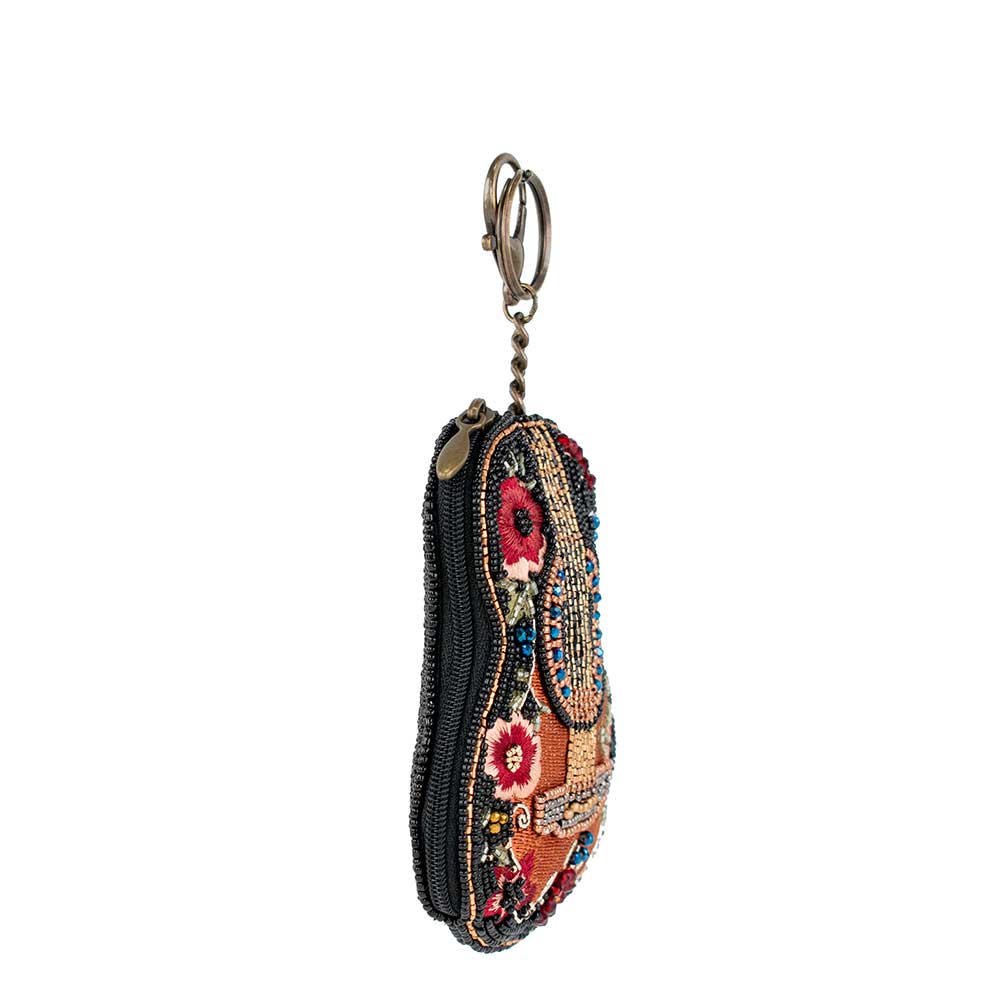 Beaded Guitar Coin Purse