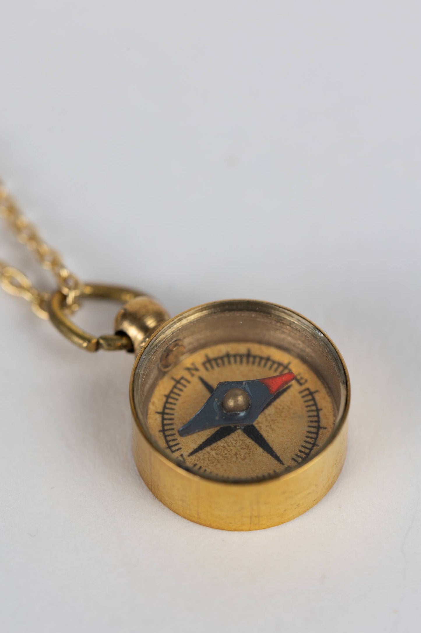 Find Your Way Compass Necklace