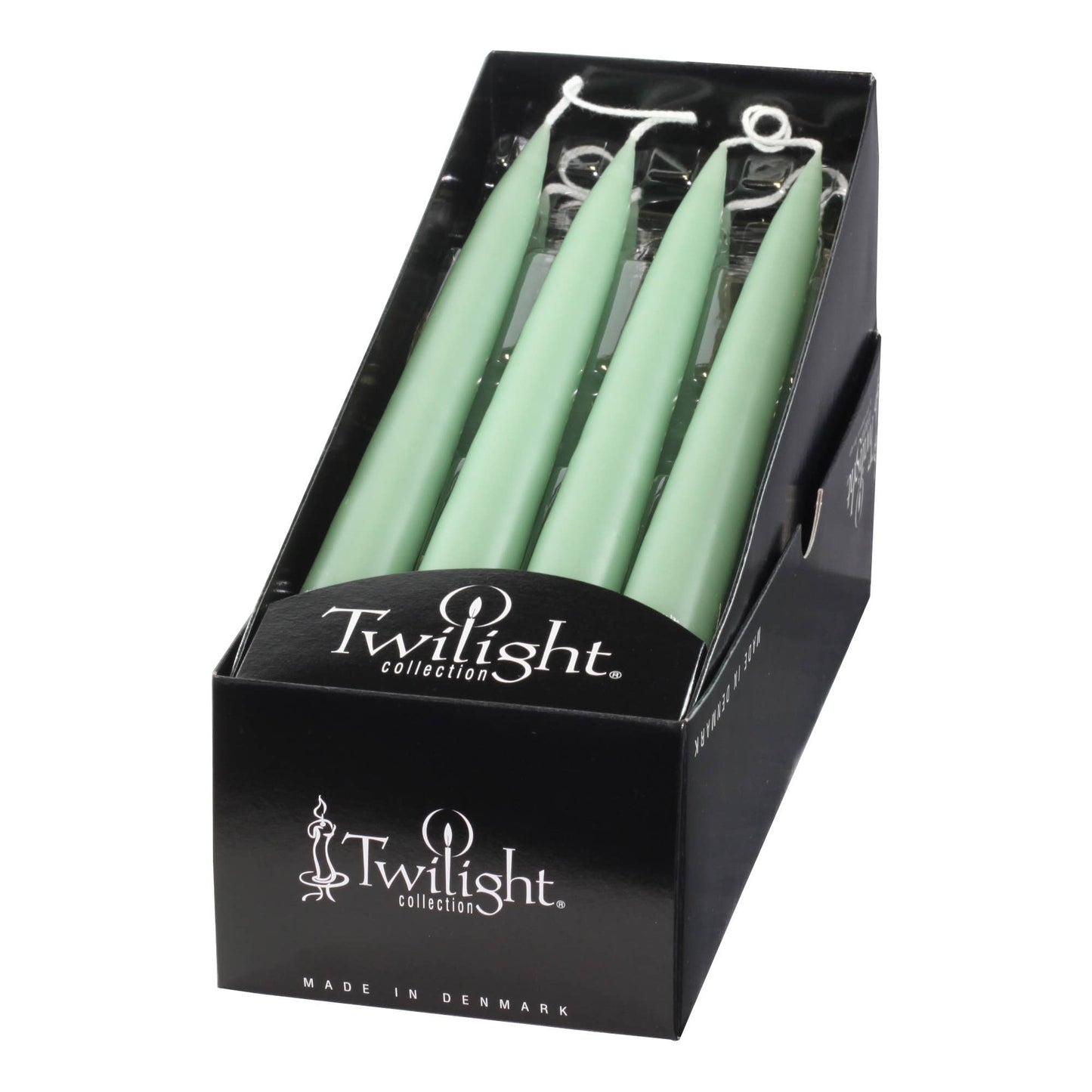 Teal Danish Taper Candle | 10" Taper